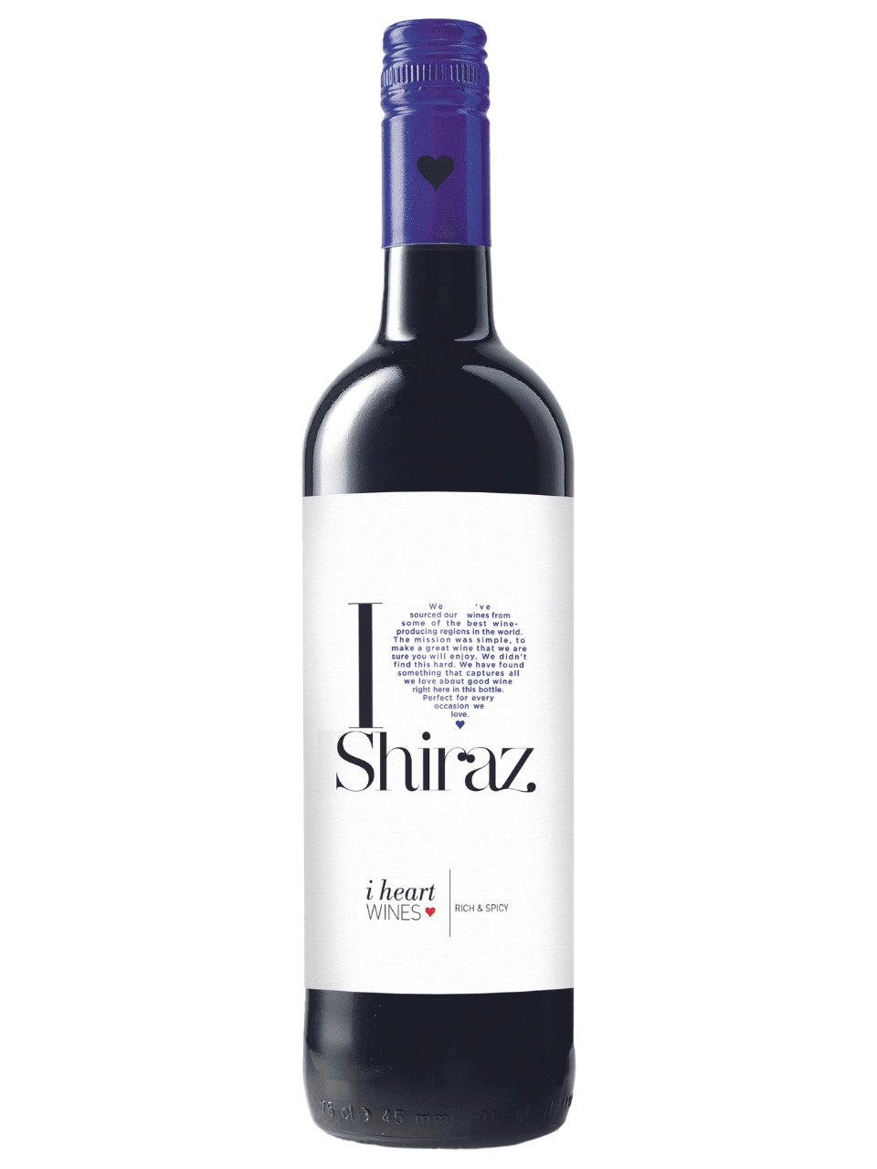 Vinho I Heart Shiraz Tt 750ml
