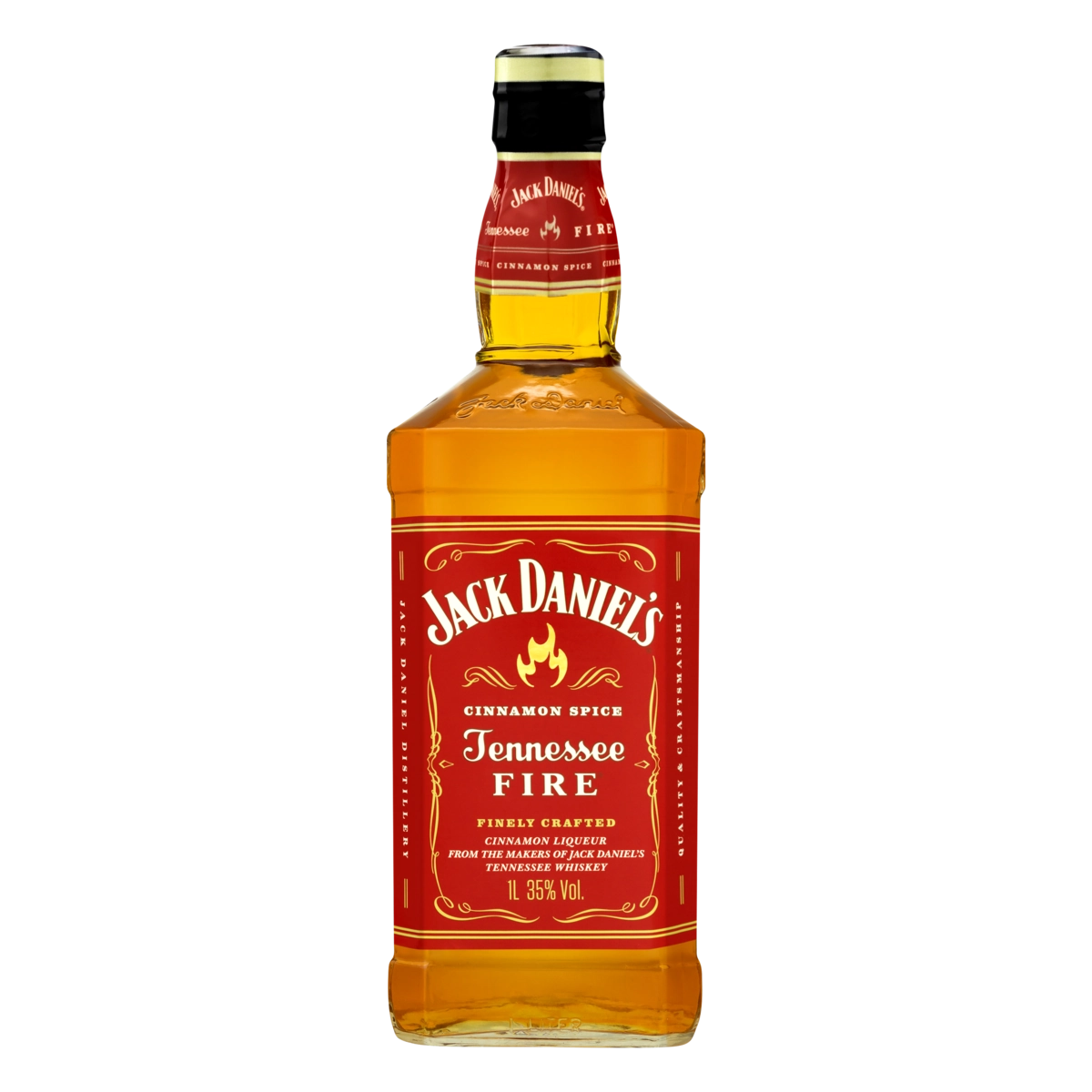 Licor Fino De Whisky Canela Jack Daniels Fire Garrafa 1l
