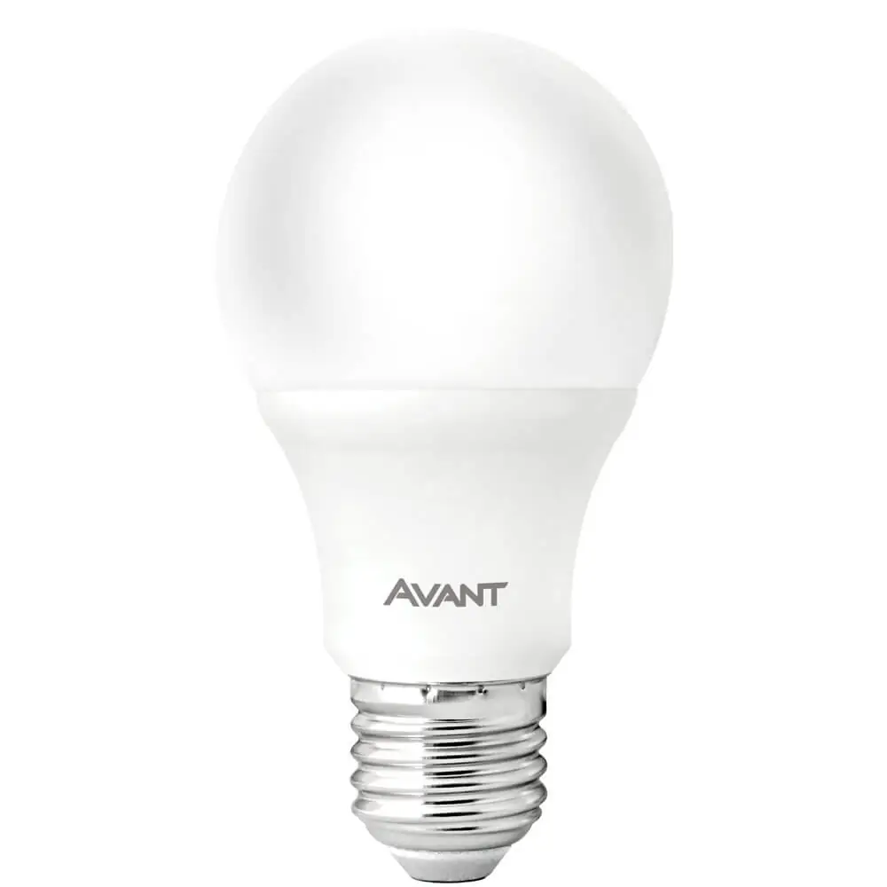 Kit 2 Lâmpadas Pera Led (a60) Branco 12w He1050 Avant Base E27 Bivolt Br6500k - Cód 276121373