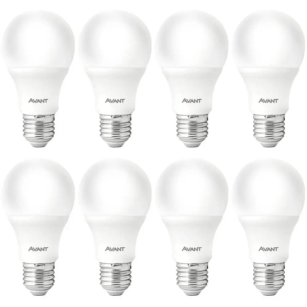 Kit 8 Lâmpadas Pera Led (a60) 15w He1350 Avant Base E27 Bivolt Br6500k - Cód 276151370
