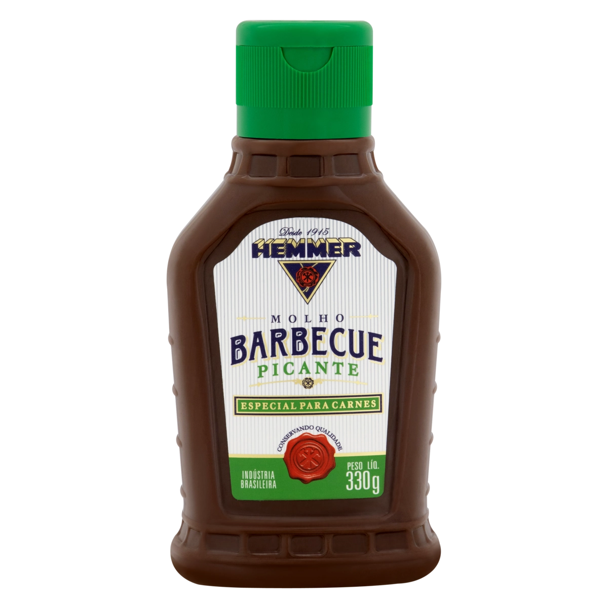 Molho Barbecue Picante Hemmer Squeeze 330g