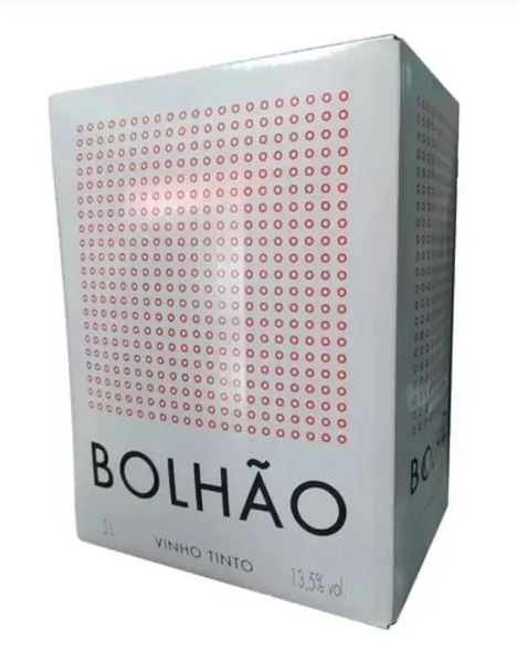 Vinho Bolhao Tinto Bag 5l