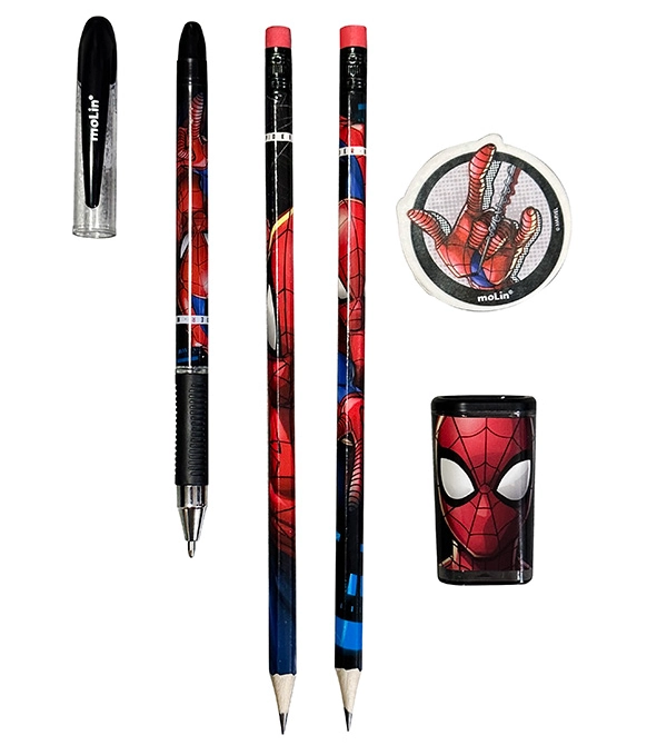 Kit Escolar Spider Man Molin
