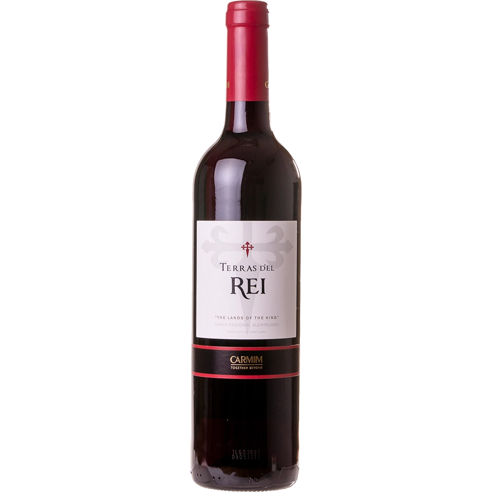 Vinho Português Tinto Seco Terras Del Rei Trincadeira Aragonez Castelão Alentejano Garrafa 750ml
