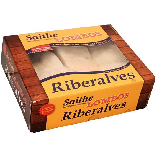 Lombos De Bacalhau Saith Riberalves 1kg Dessalg