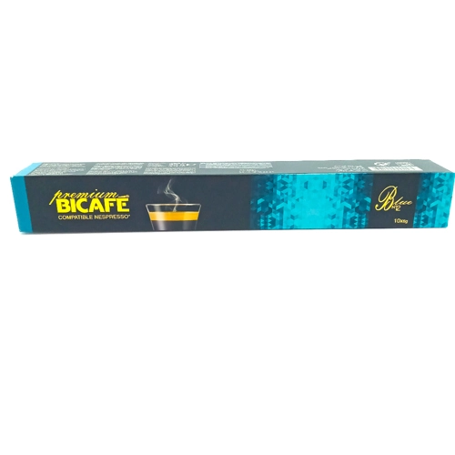 Café Em Cápsula Torrado E Moído Blue N 12 Bicafé Premium Caixa 60g 10 Unidades