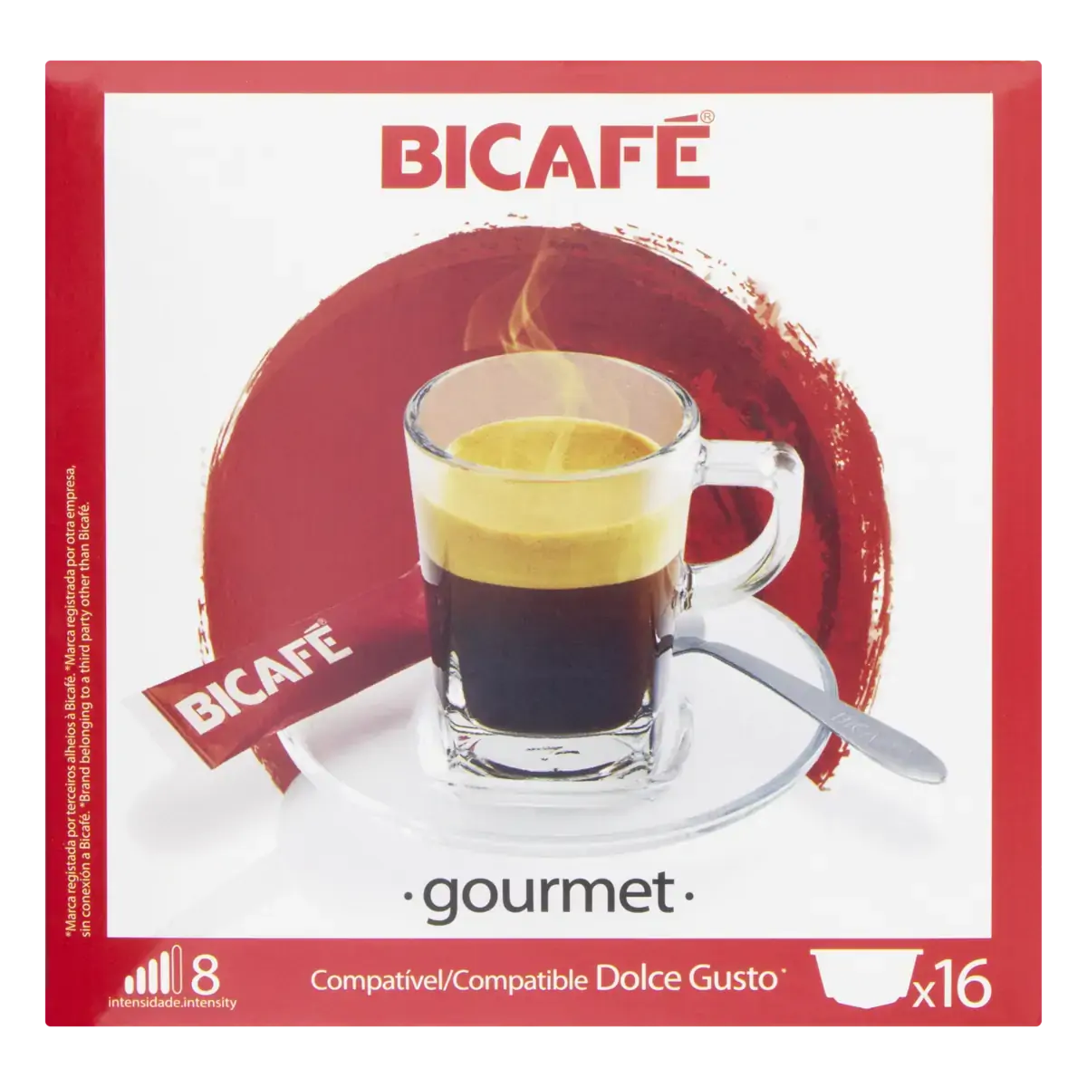 Café Em Cápsula Torrado E Moído Bicafé Gourmet Caixa 112g 16 Unidades