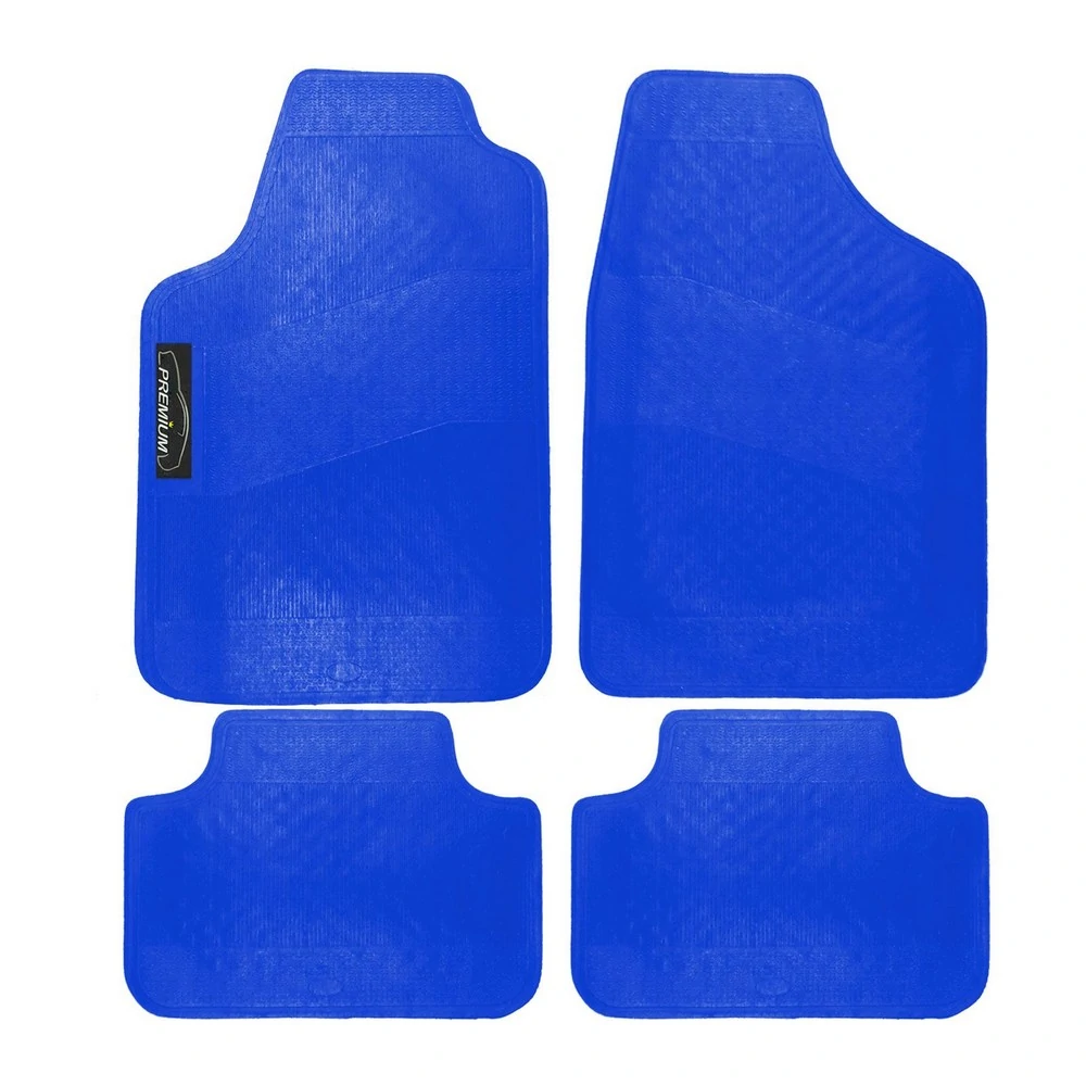 Tapete Bordado Azul Premium - AUTO TAP AZULPER01