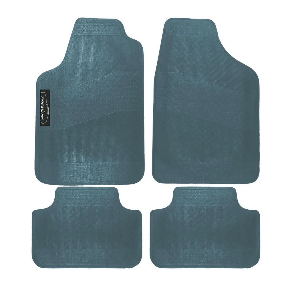 Tapete Bordado Cinza Premium - AUTO TAP CINZAPER01