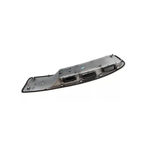 Moldura da Placa Traseira Prata - CITROEN 16081042VV