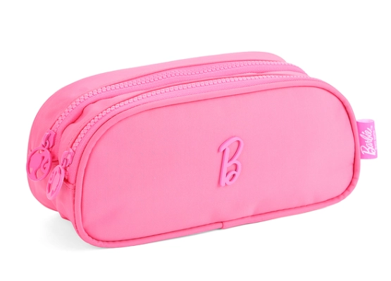 Un 001 Estojo Barbie Pink 2comp