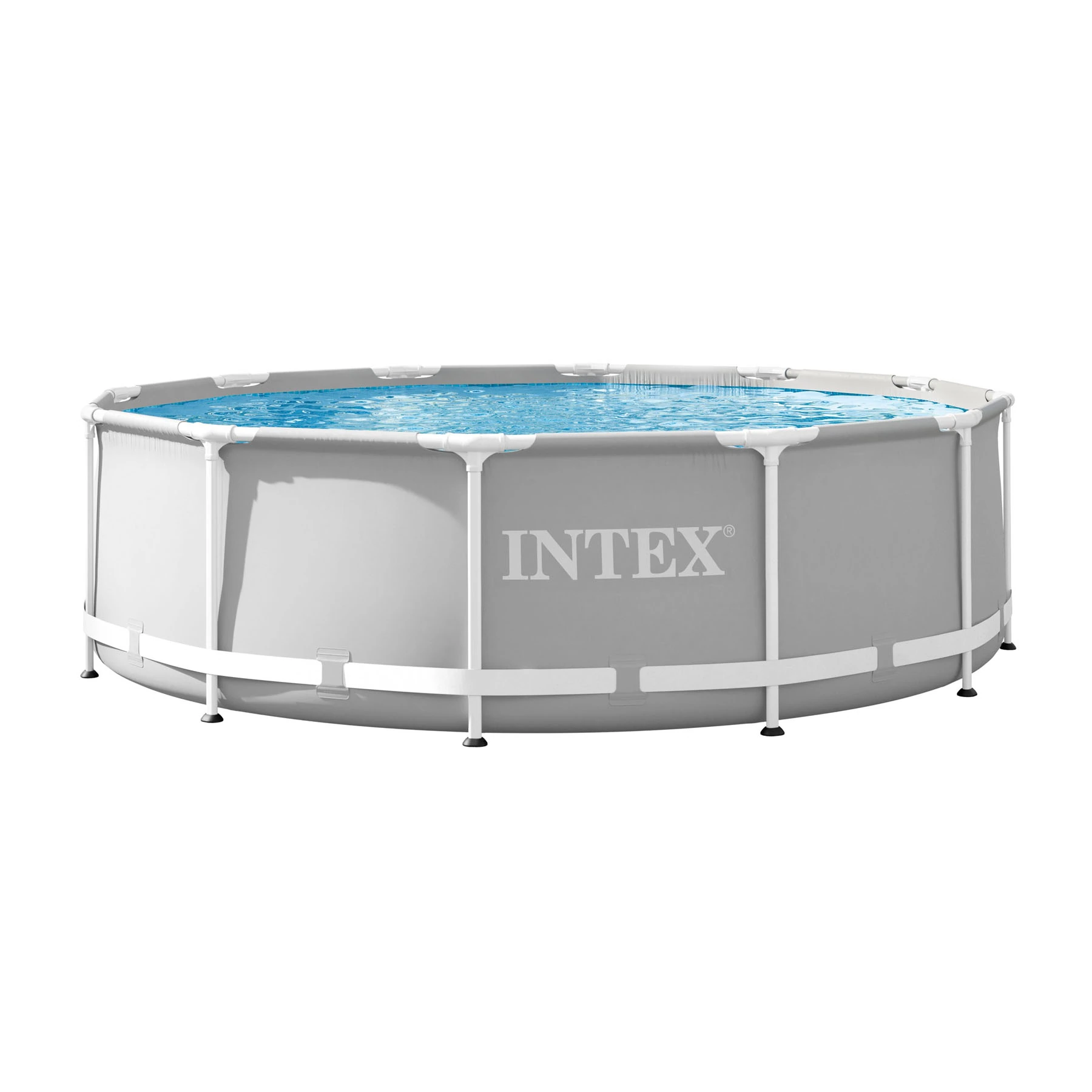 Piscina Estruturada Redonda 8.592L com Bomba 110V e Escada Prism Intex