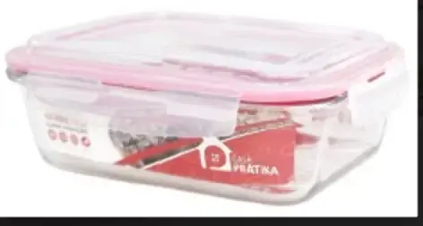 Pote Pratika C/tampa Hermetica 650ml Ret