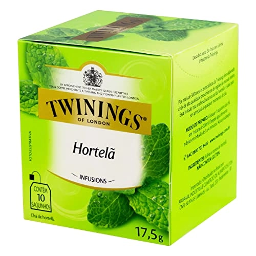 Chá Hortelã Twinings Infusions Caixa 17,5g 10 Unidades