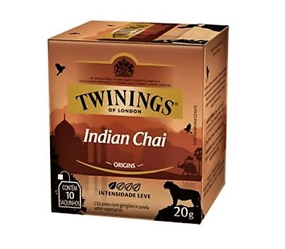 Cha Twinings 20g Preto/lapsang Souchong
