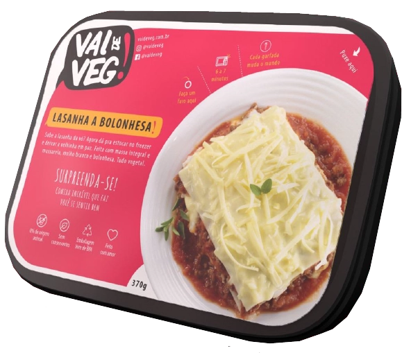 Lasanha Vai De Veg 370g Cong.