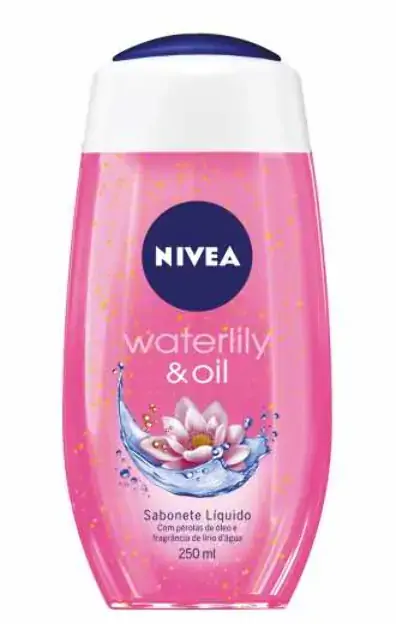 Sabonete Líquido Waterlily Oil Nivea Frasco 250ml