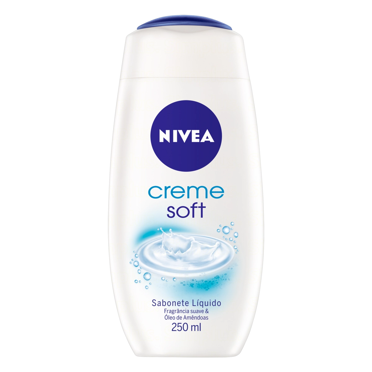 Sabonete Líquido Suave Do óleo De Amêndoas Nivea Creme Soft Frasco 250ml