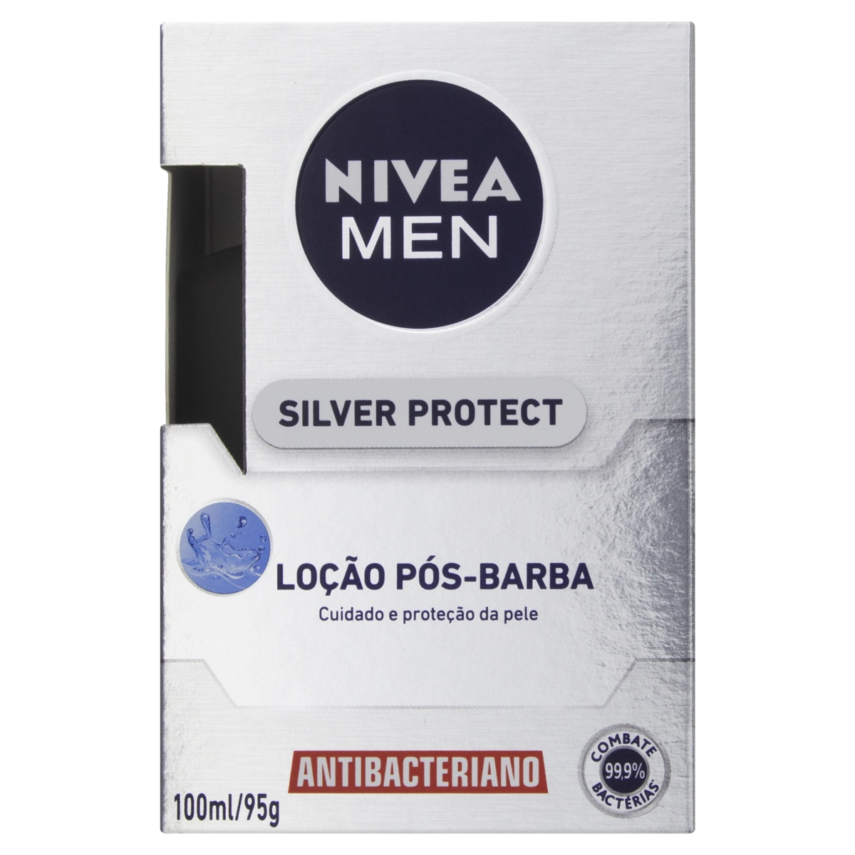 Loção Pós Barba Silver Protect Nivea Men Caixa 100ml