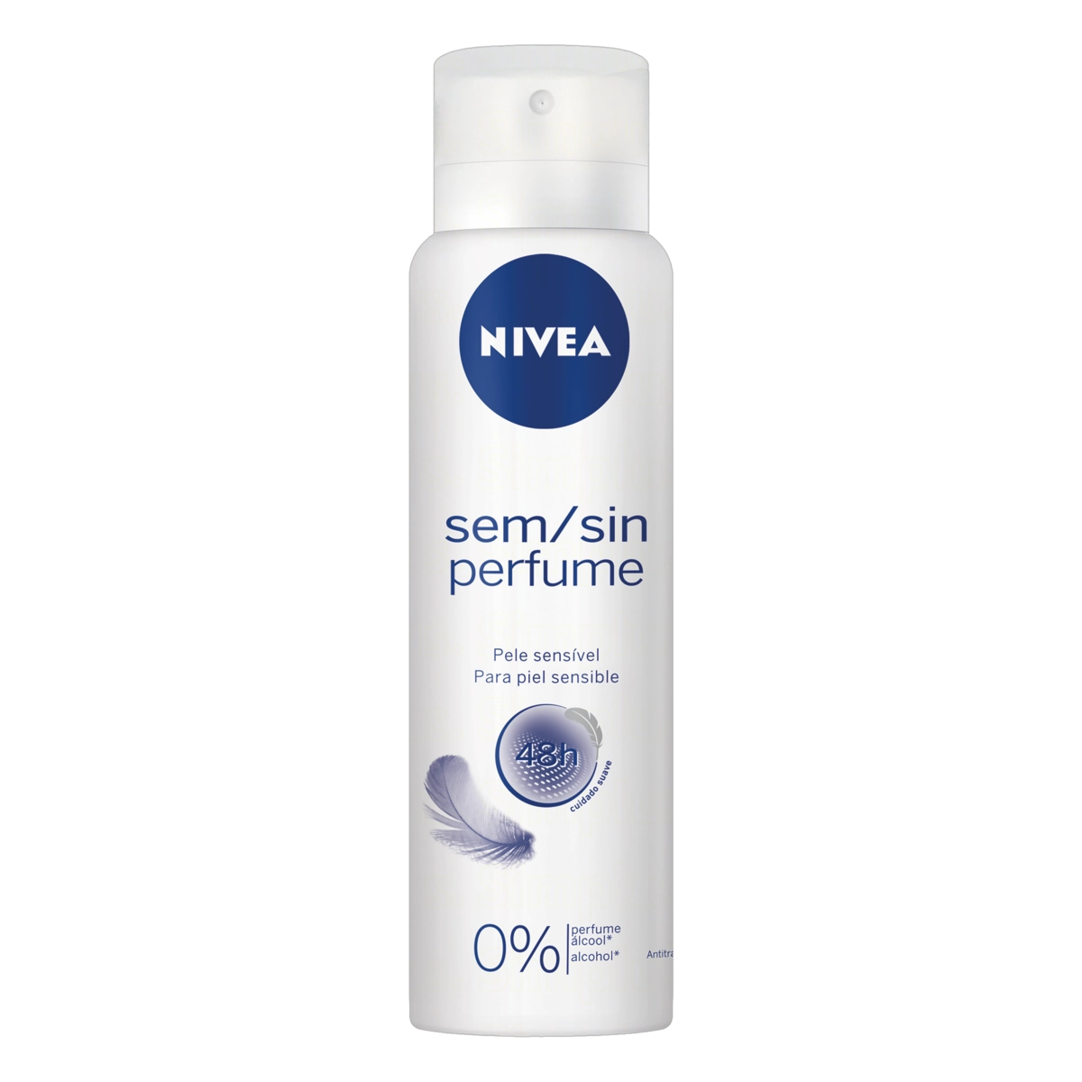 Antitranspirante Aerossol Sem Perfume Nivea 150ml Spray