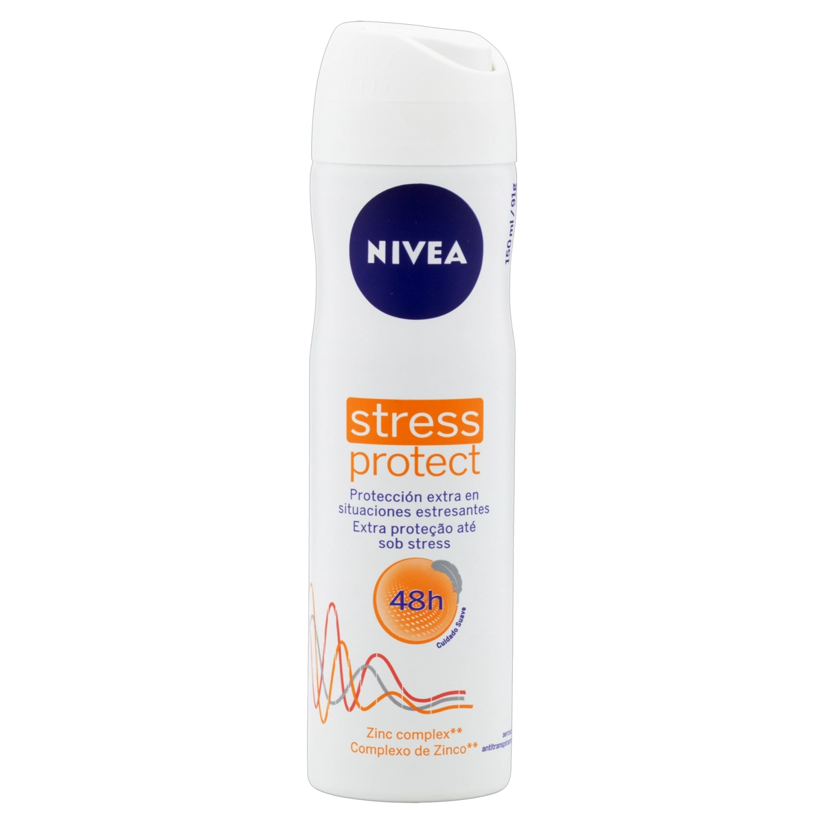 Antitranspirante Aerossol Stress Protect Nivea 150ml