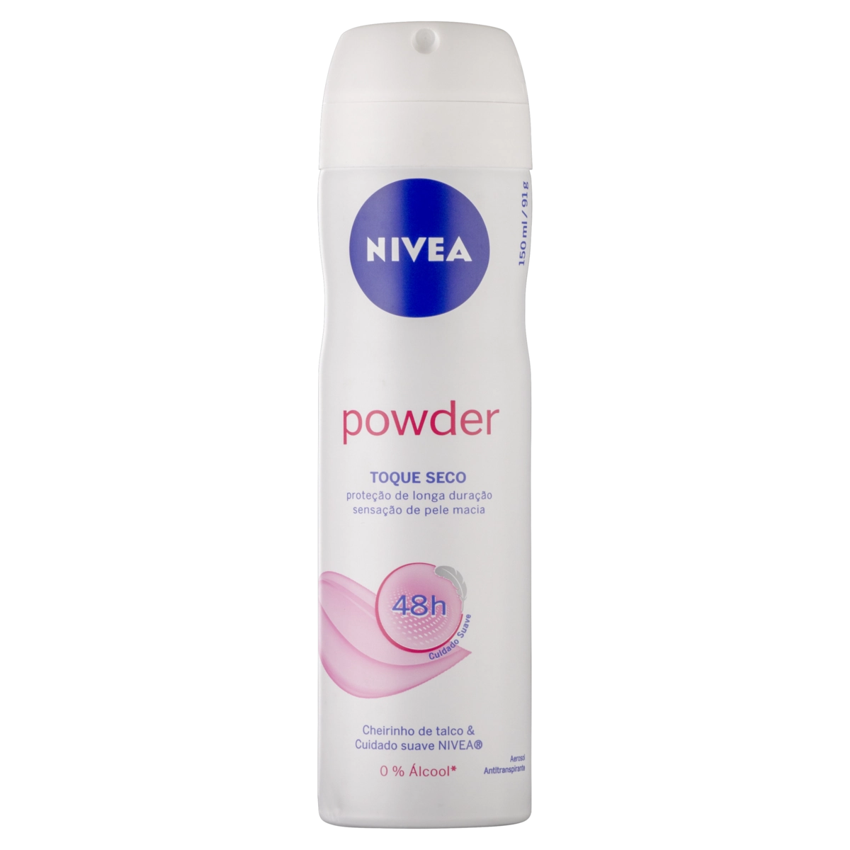 Antitranspirante Aerossol Nivea Powder 150ml