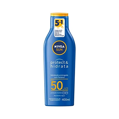 Protetor Solar Fps 50 Nivea Sun Protect Hidrata Frasco 400ml