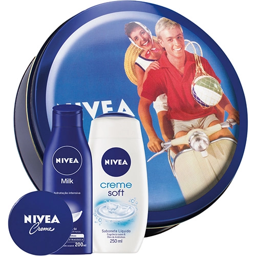 Kit Lata Vintage Nivea Hidratação Profunda