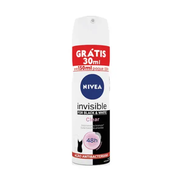 Des Nivea Invisible Clear 150ml