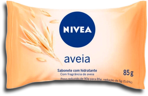 Sabonete Barra Hidratante Aveia Nivea Flow Pack 85g