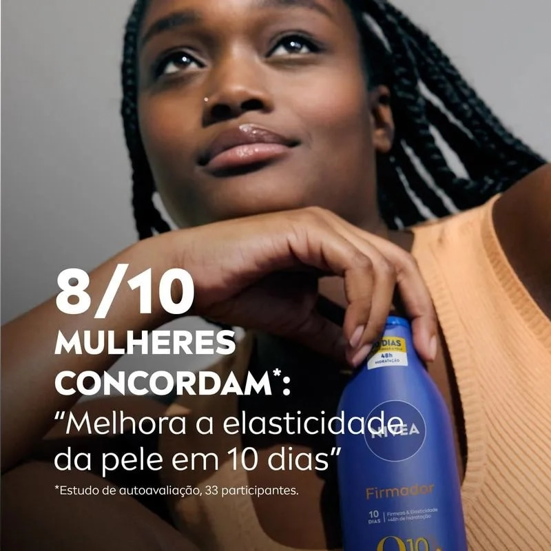 Loção Firmadora Pele Seca E Extrasseca Nivea Q10 Vitamina C Frasco 400ml