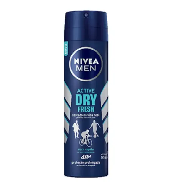 Antitranspirante Aerossol Nivea Men Active Dry Fresh 150ml Spray