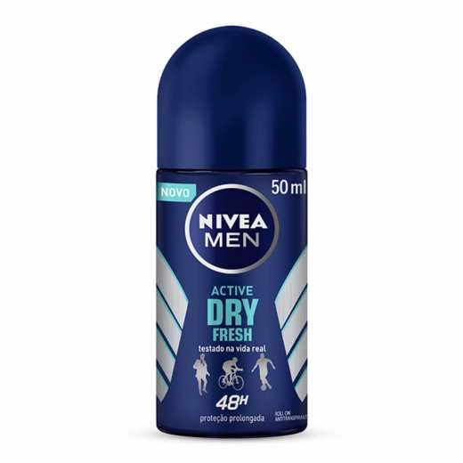 Antitranspirante Roll On Nivea Men Active Dry Fresh 50ml