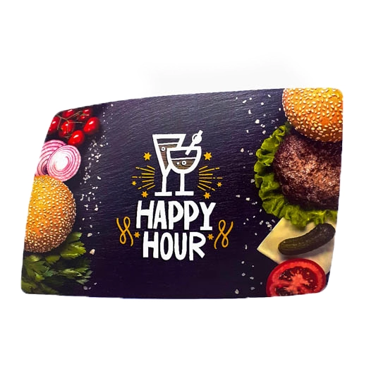 Jg Americano Pvc Happy Hour 43x28cm