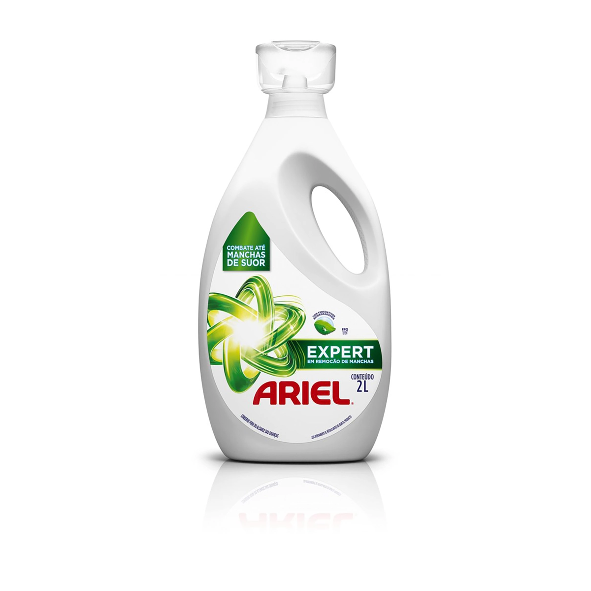 Lava Roupas Líquido Concentrado Ariel Expert Frasco 2l