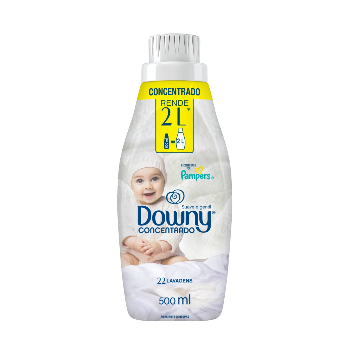 Amaciante De Roupa Concentrado Sensitive Downy Frasco 450ml