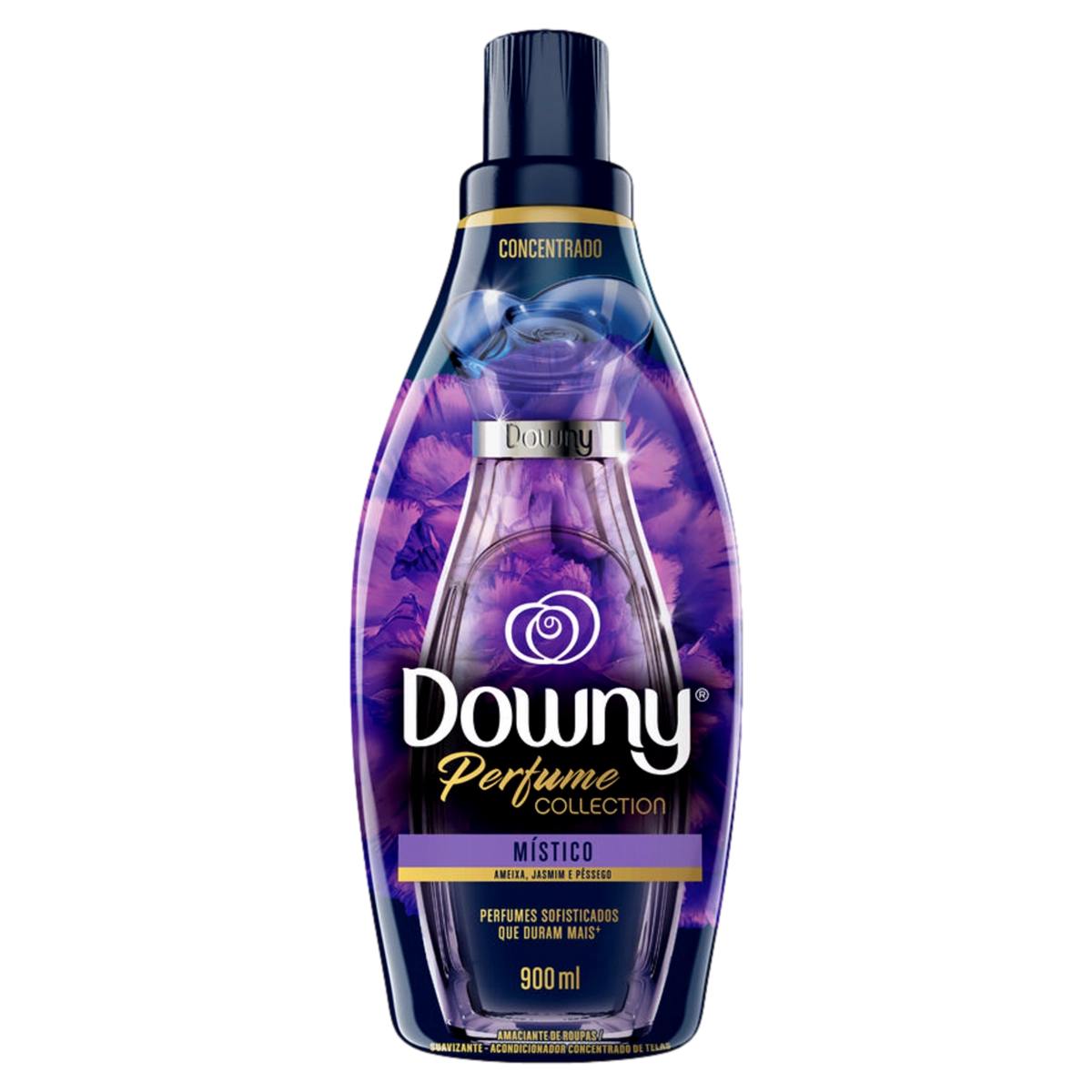 Amaciante De Roupa Concentrado Místico Downy Perfume Collection Frasco 900ml