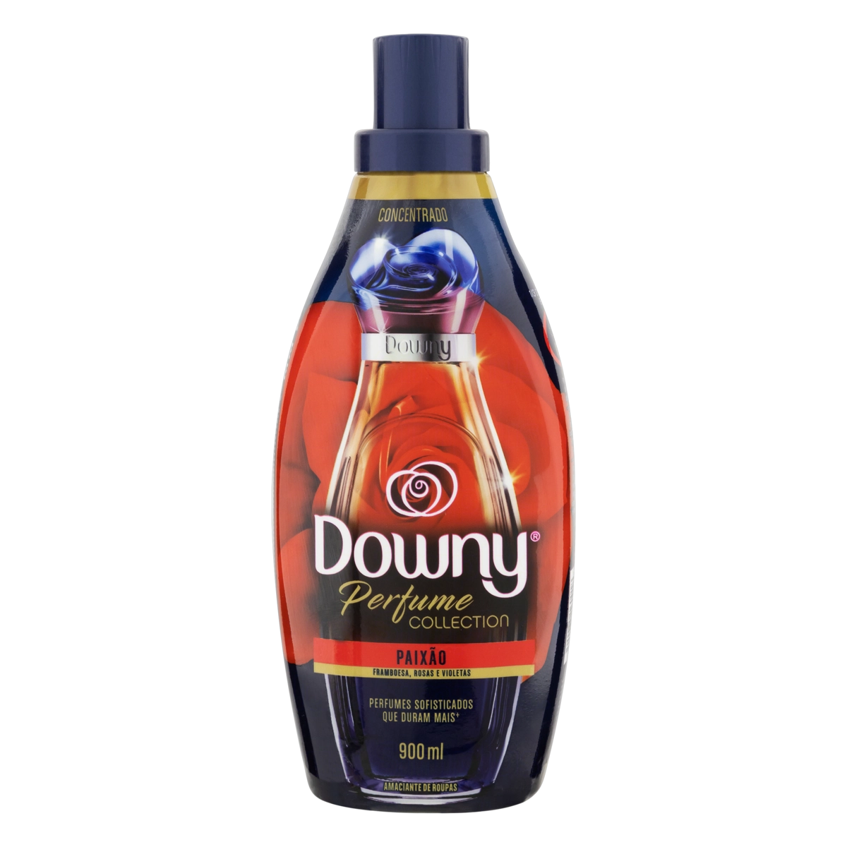 Amaciante De Roupa Concentrado Paixão Downy Perfume Collection Frasco 900ml