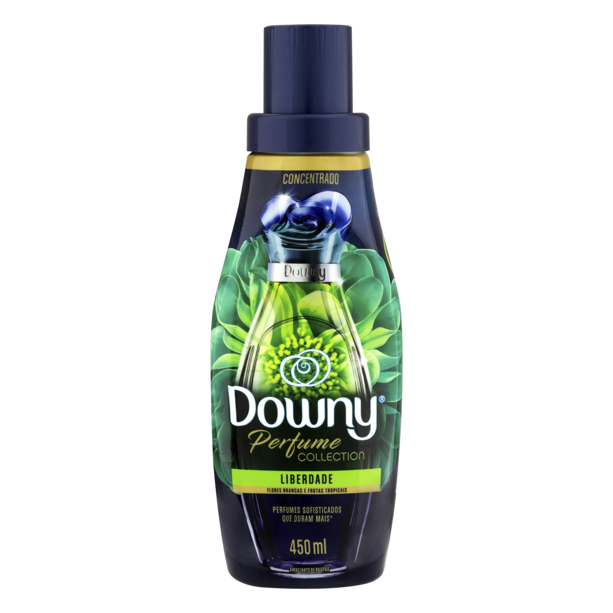 Amaciante De Roupa Concentrado Liberdade Downy Perfume Collection Frasco 450ml