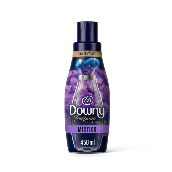 Amaciante De Roupa Concentrado Místico Downy Perfume Collection Frasco 450ml