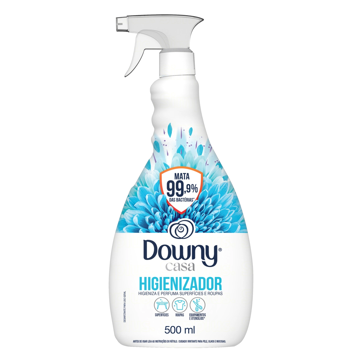 Desinfetante Higienizador Downy Casa Frasco 500ml Borrifador