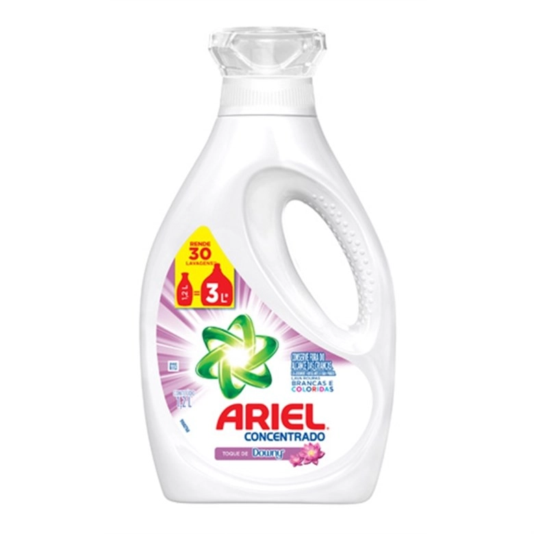 Lava Roupas Concentrado Toque De Downy Ariel Frasco 1,2l