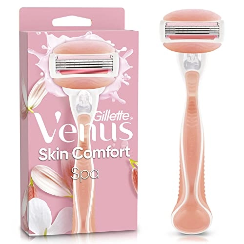 Aparelho Recarregável E Carga Para Depilar Gillette Venus Skin Comfort Spa