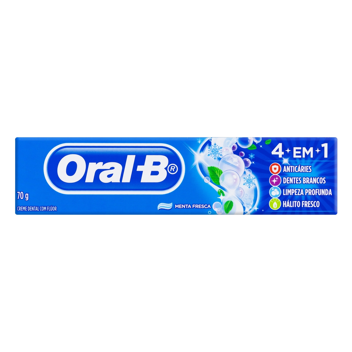 Creme Dental Menta Fresca Oral B Caixa 70g
