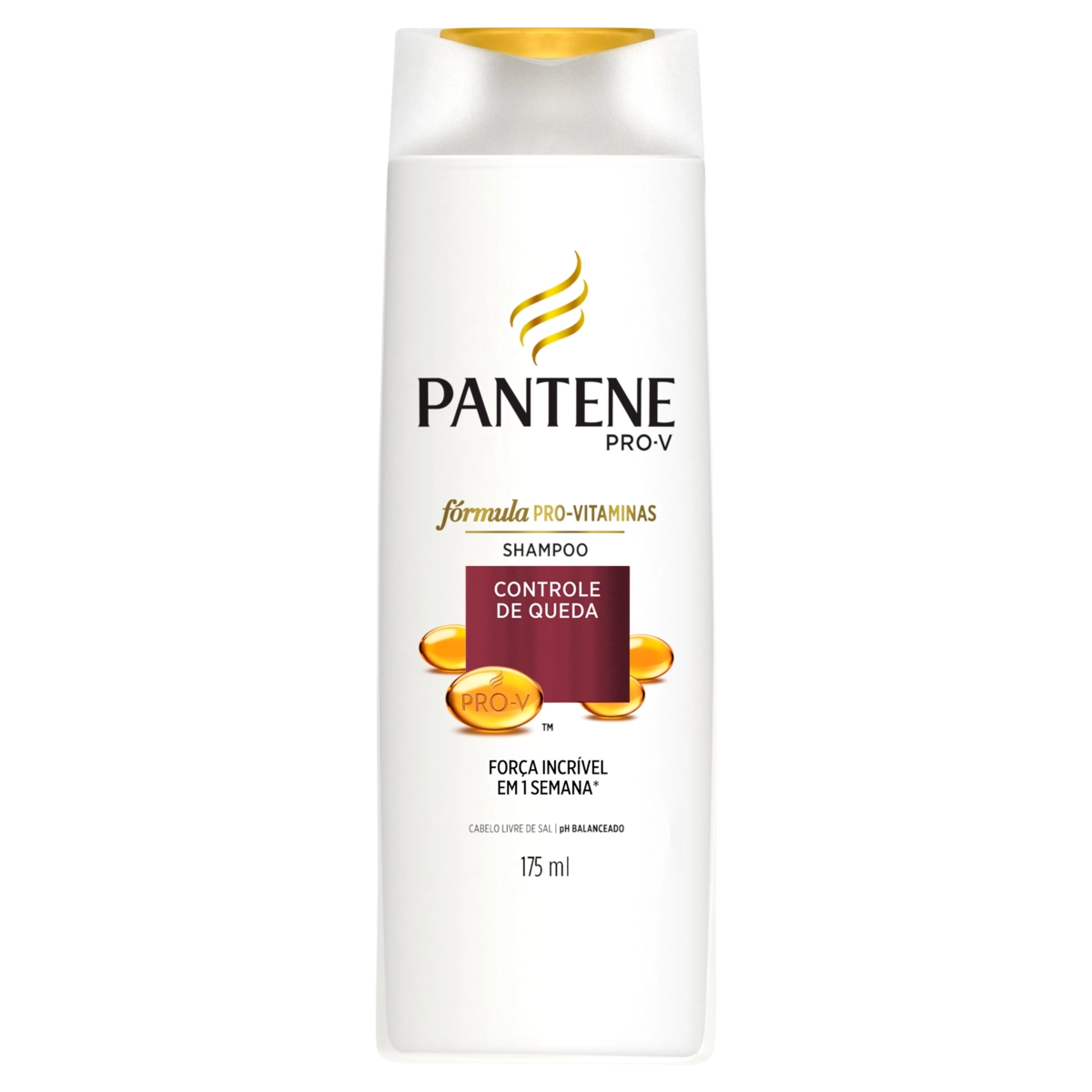 Shampoo Pantene Controle De Queda Frasco 175ml