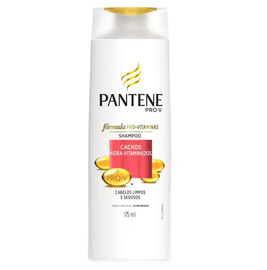 Shampoo Pantene Cachos Hidra Vitaminados Frasco 175ml