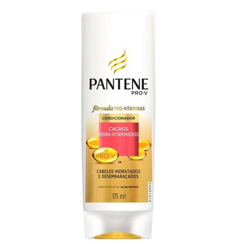 Condicionador Pantene Cachos Hidra Vitaminados Frasco 175ml