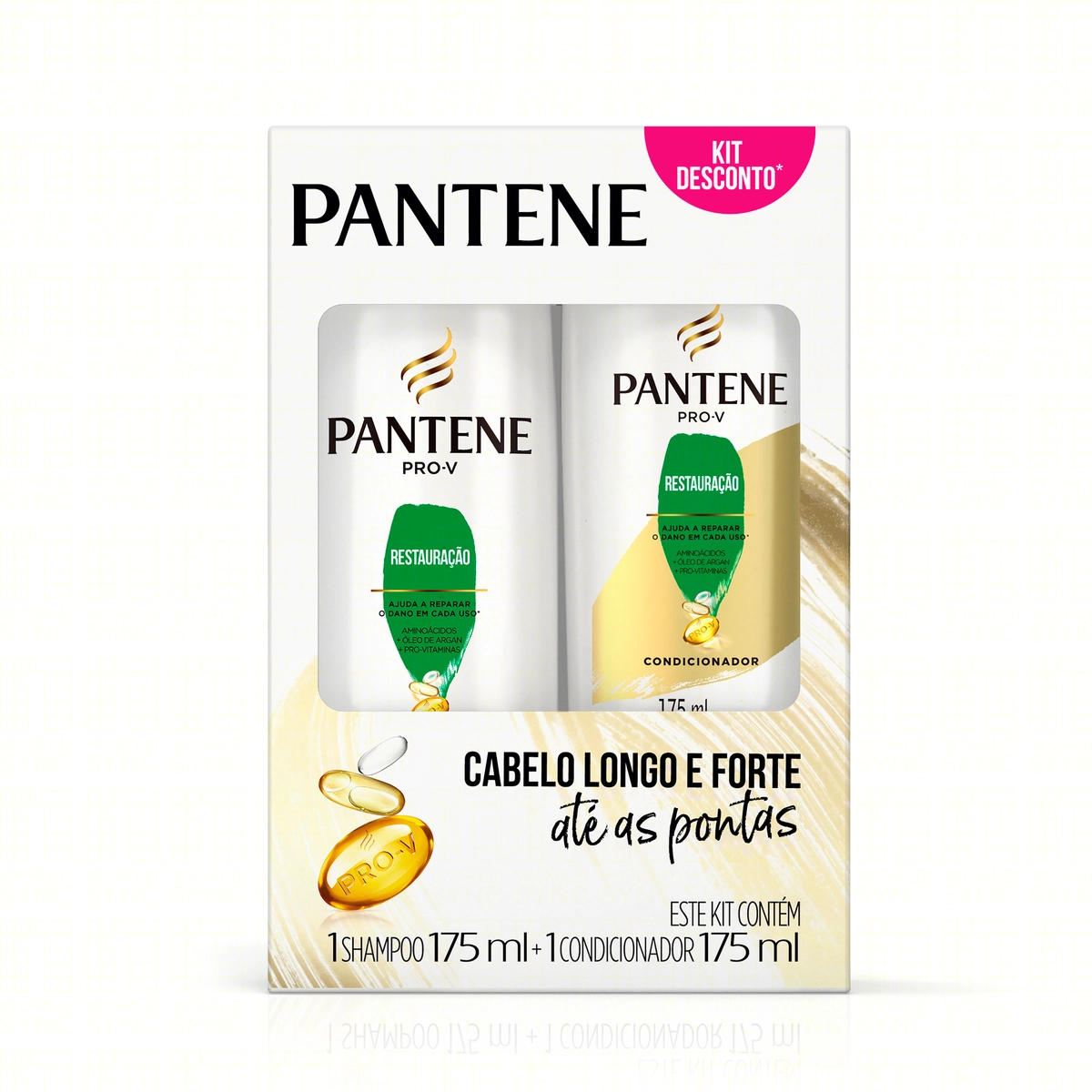 Kit Sh Co Pantene 200ml Restauração Unit