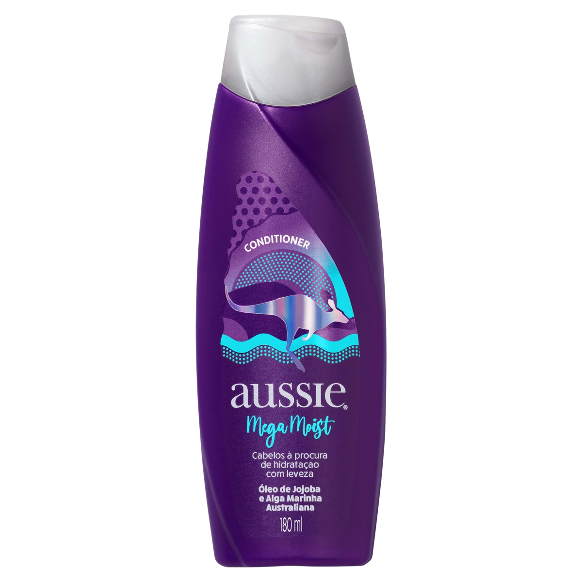 Condicionador Aussie Mega Moist Frasco 180ml