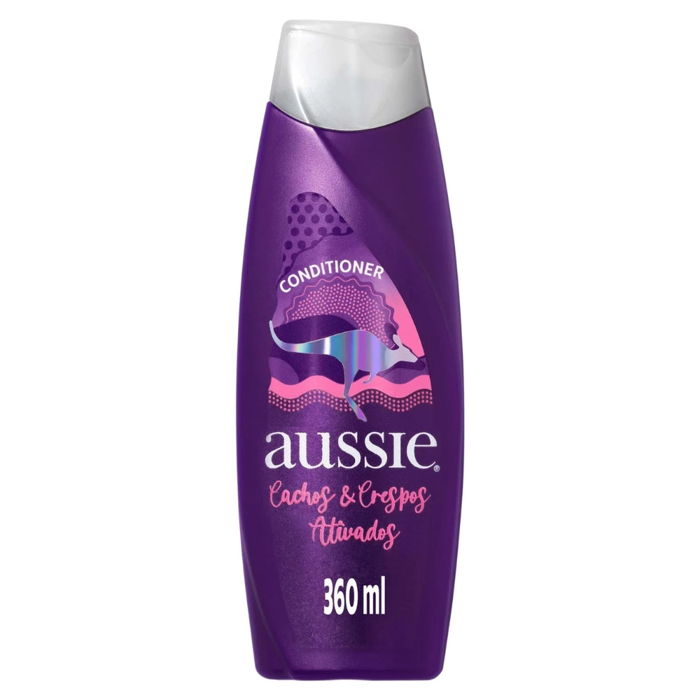 Condicionador Aussie Cachos Crespos Ativados Frasco 360ml